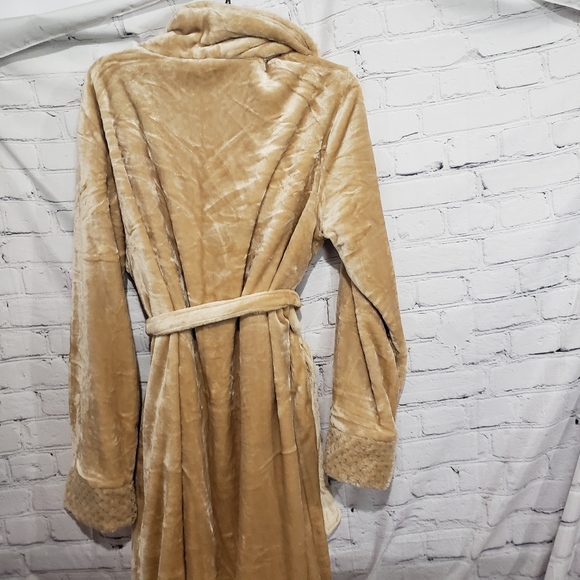 LOTUS LINEN Women Soft Plush Robes Luxury Fluffy Robe M/L - Picture 2 of 7